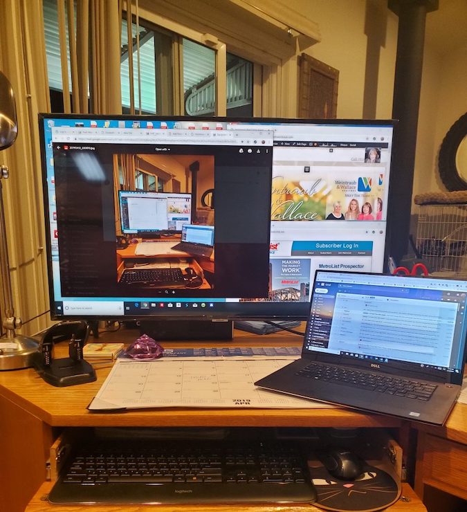 Blogging From My New Command Center Elizabeth Weintraub